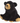 Wild Republic: Cuddlekins Mini Black Bear Stuffed Animal 8"