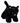 Wild Republic: Hug'ems Mini Black Cat Stuffed Animal 7"